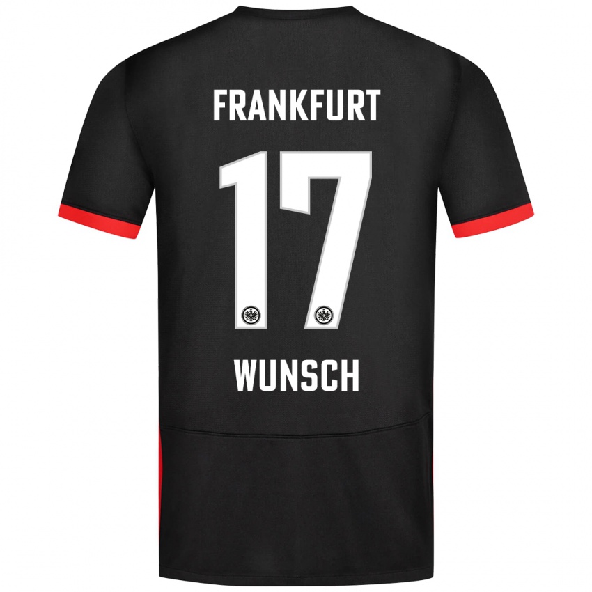 Criança Camisola Paul Wünsch #17 Preto Alternativa 2024/25 Camisa Brasil