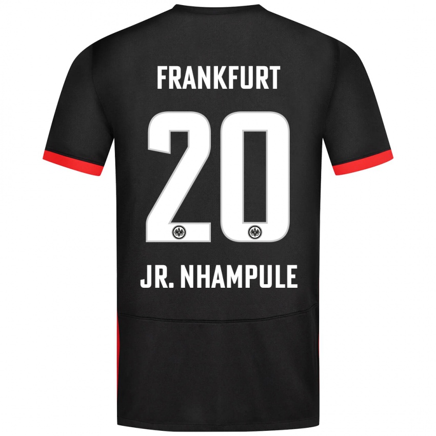 Criança Camisola Antonio Junior Nhampule #20 Preto Alternativa 2024/25 Camisa Brasil