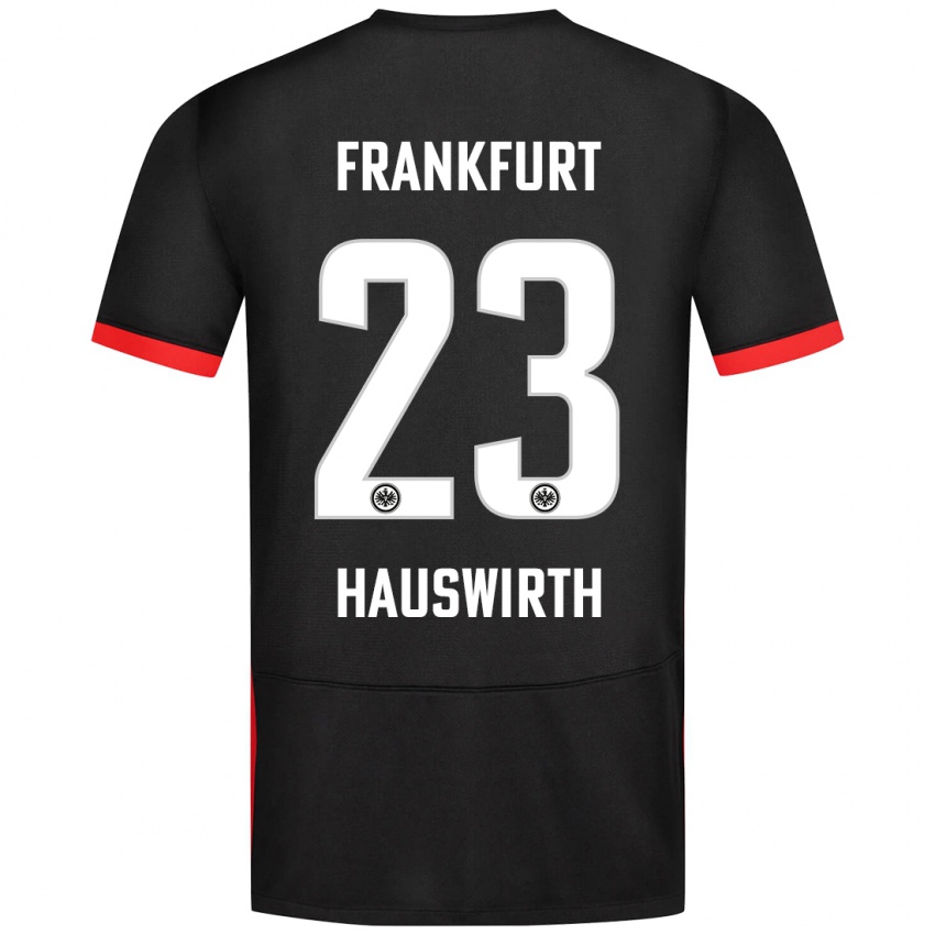 Criança Camisola Max Hauswirth #23 Preto Alternativa 2024/25 Camisa Brasil