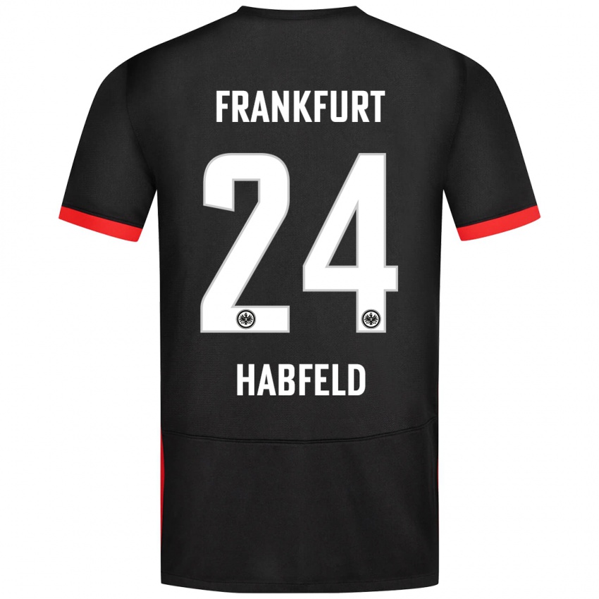 Criança Camisola Josef Haßfeld #24 Preto Alternativa 2024/25 Camisa Brasil