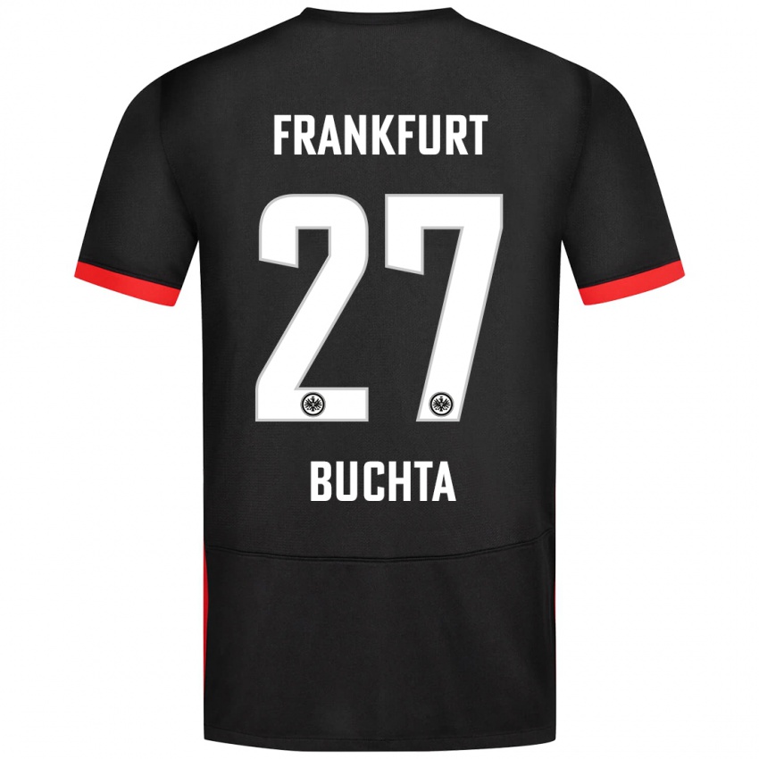 Criança Camisola Philip Buchta #27 Preto Alternativa 2024/25 Camisa Brasil