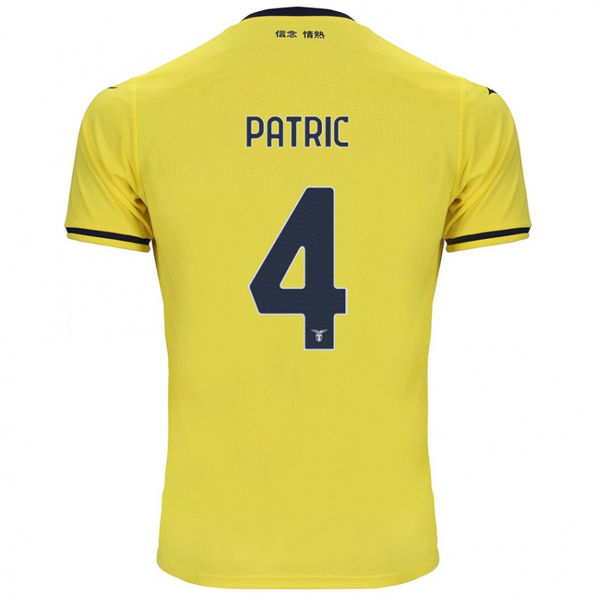 Criança Camisola Patric #4 Amarelo Alternativa 2024/25 Camisa Brasil