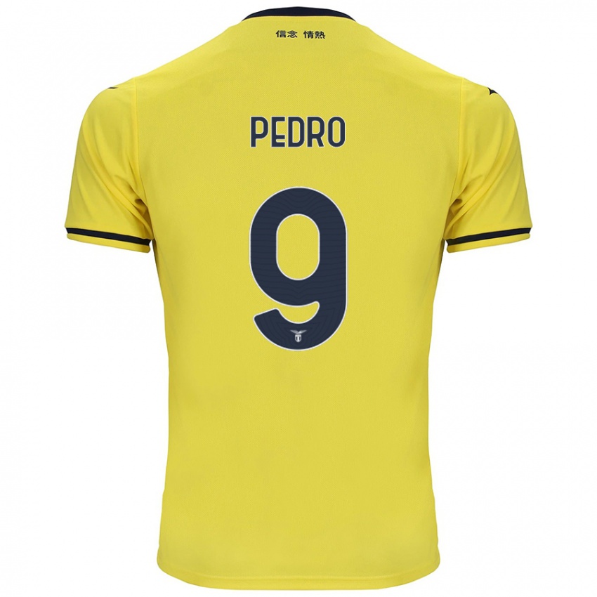 Criança Camisola Pedro #9 Amarelo Alternativa 2024/25 Camisa Brasil