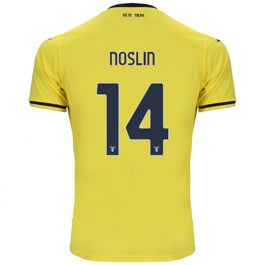 Criança Camisola Tijjani Noslin #14 Amarelo Alternativa 2024/25 Camisa Brasil