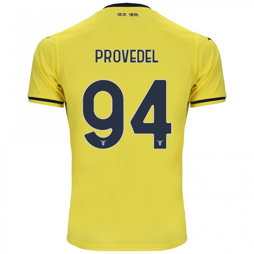 Criança Camisola Ivan Provedel #94 Amarelo Alternativa 2024/25 Camisa Brasil