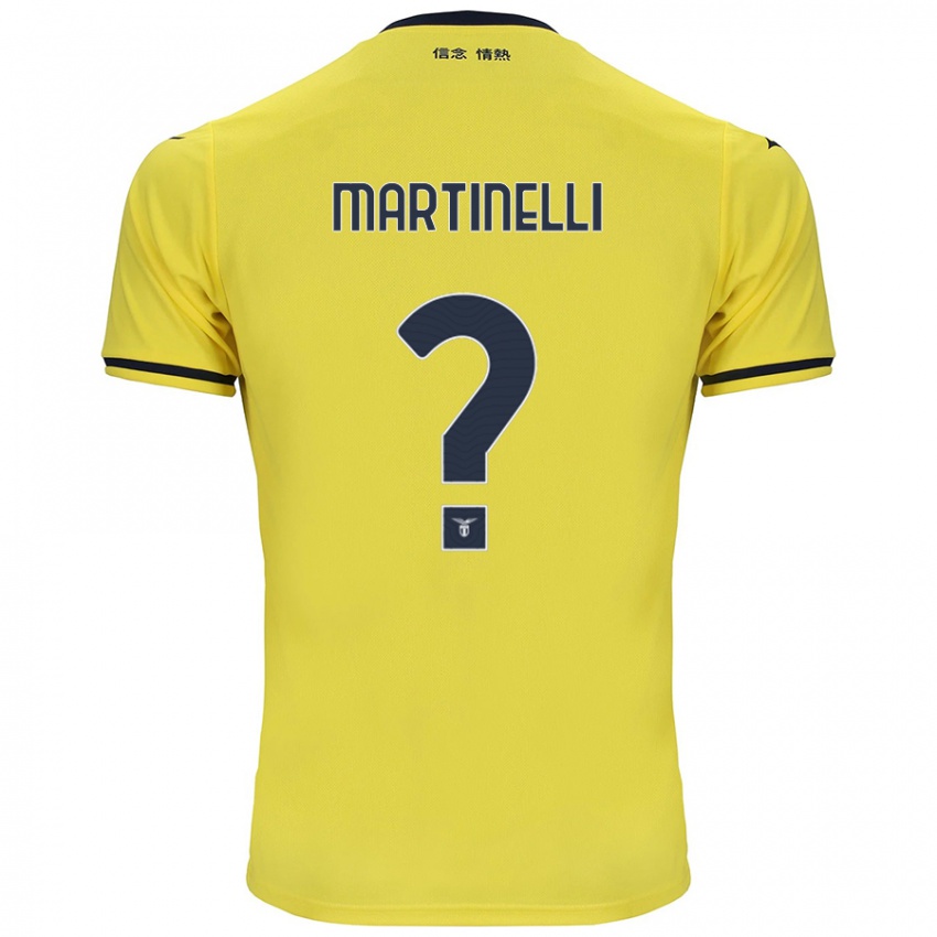 Criança Camisola Leonardo Martinelli #0 Amarelo Alternativa 2024/25 Camisa Brasil