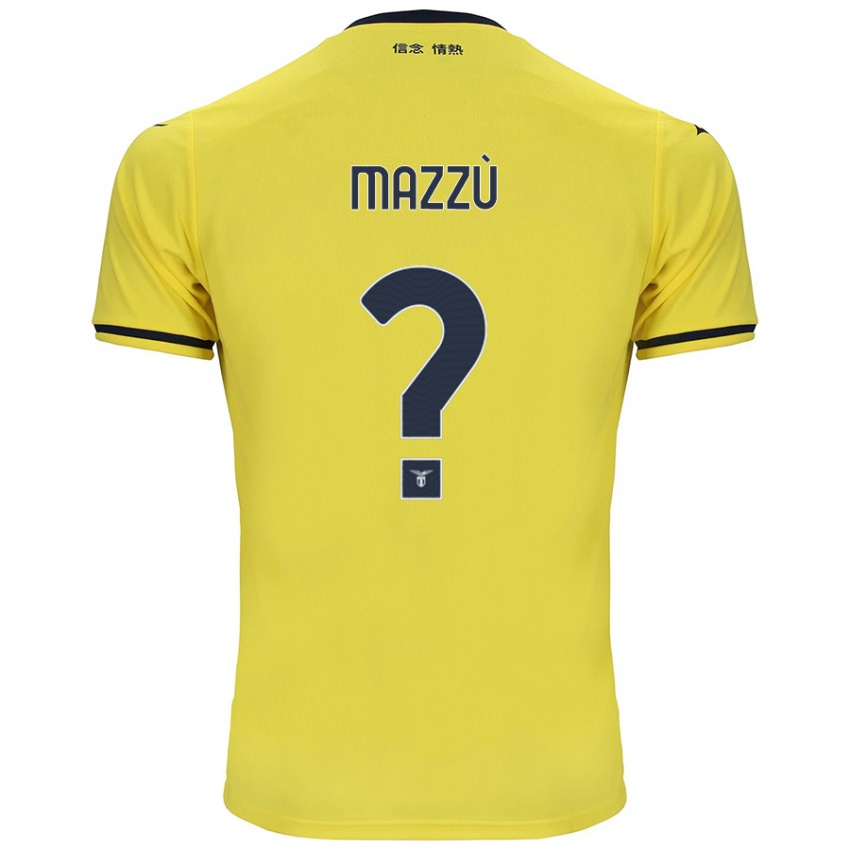 Criança Camisola Domenico Mazzù #0 Amarelo Alternativa 2024/25 Camisa Brasil