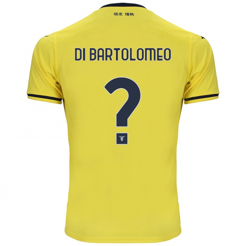 Criança Camisola Damiano Di Bartolomeo #0 Amarelo Alternativa 2024/25 Camisa Brasil