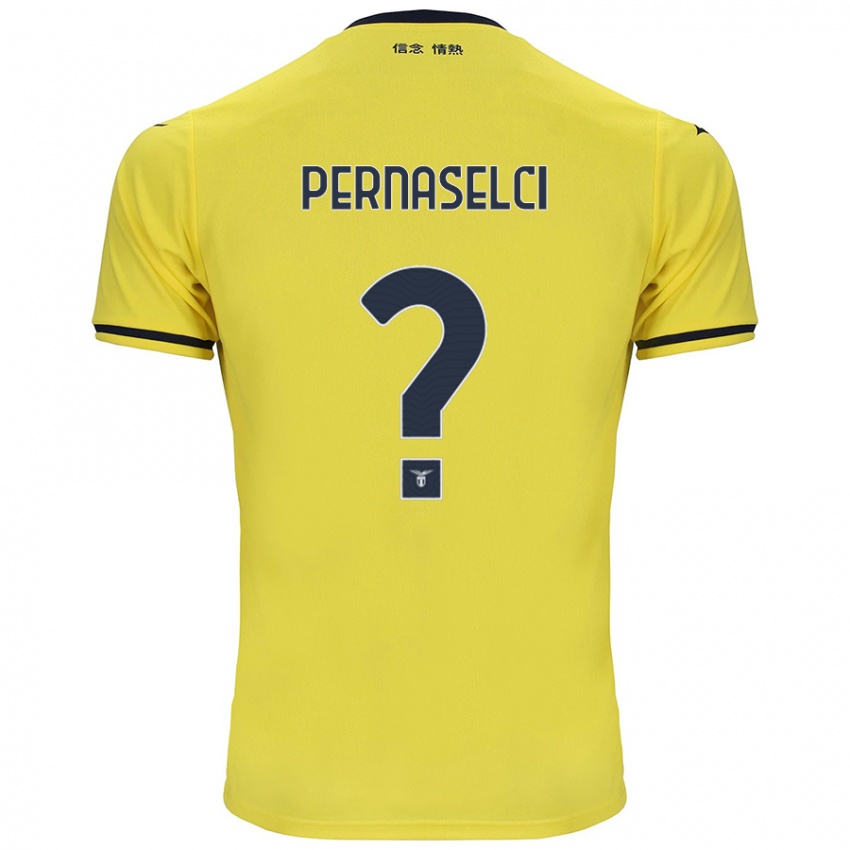 Criança Camisola Leonardo Pernaselci #0 Amarelo Alternativa 2024/25 Camisa Brasil