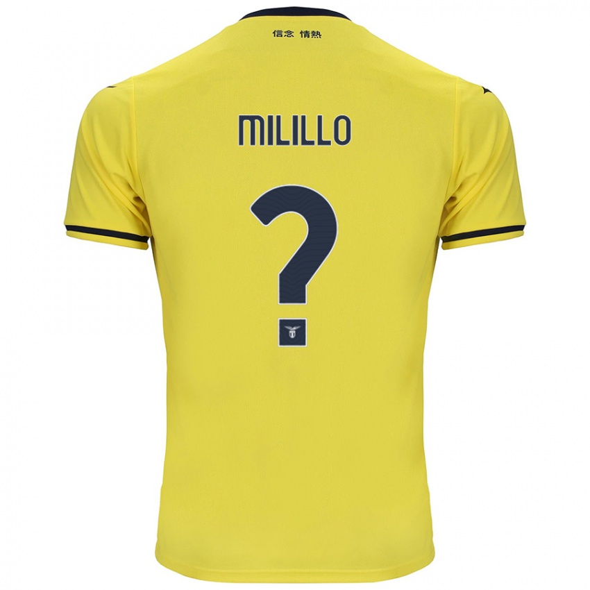 Criança Camisola Flavio Milillo #0 Amarelo Alternativa 2024/25 Camisa Brasil