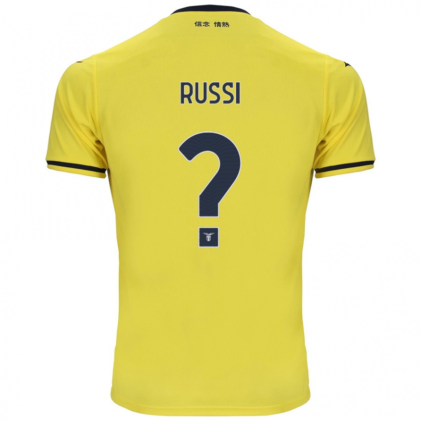 Criança Camisola Gabriele Russi #0 Amarelo Alternativa 2024/25 Camisa Brasil