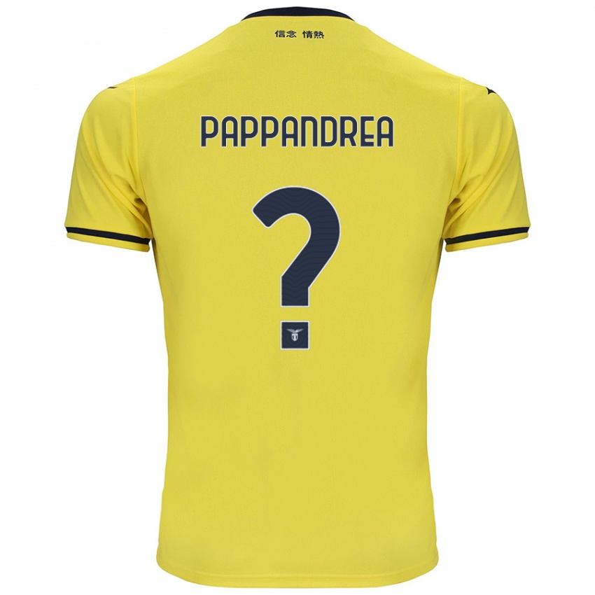 Criança Camisola Filippo Pappandrea #0 Amarelo Alternativa 2024/25 Camisa Brasil