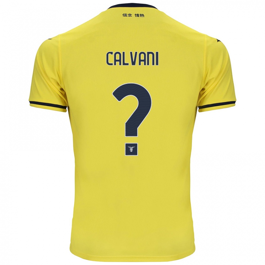 Criança Camisola Lorenzo Calvani #0 Amarelo Alternativa 2024/25 Camisa Brasil