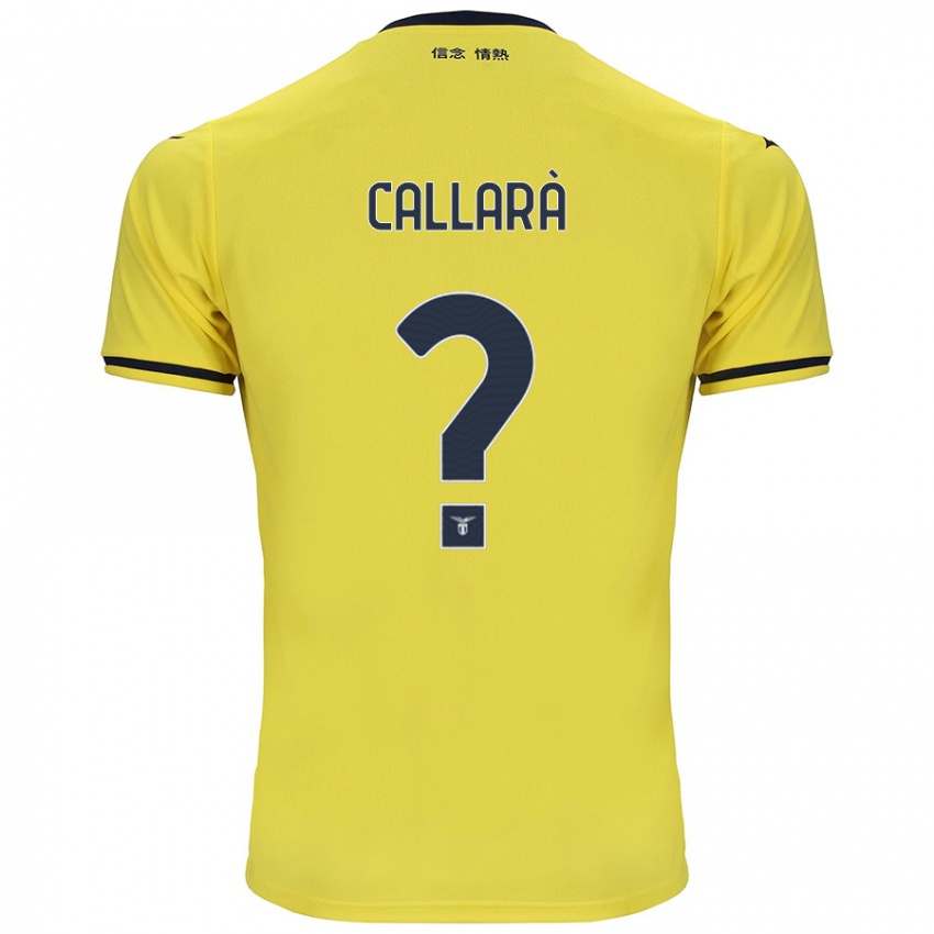 Criança Camisola Nicholas Callarà #0 Amarelo Alternativa 2024/25 Camisa Brasil