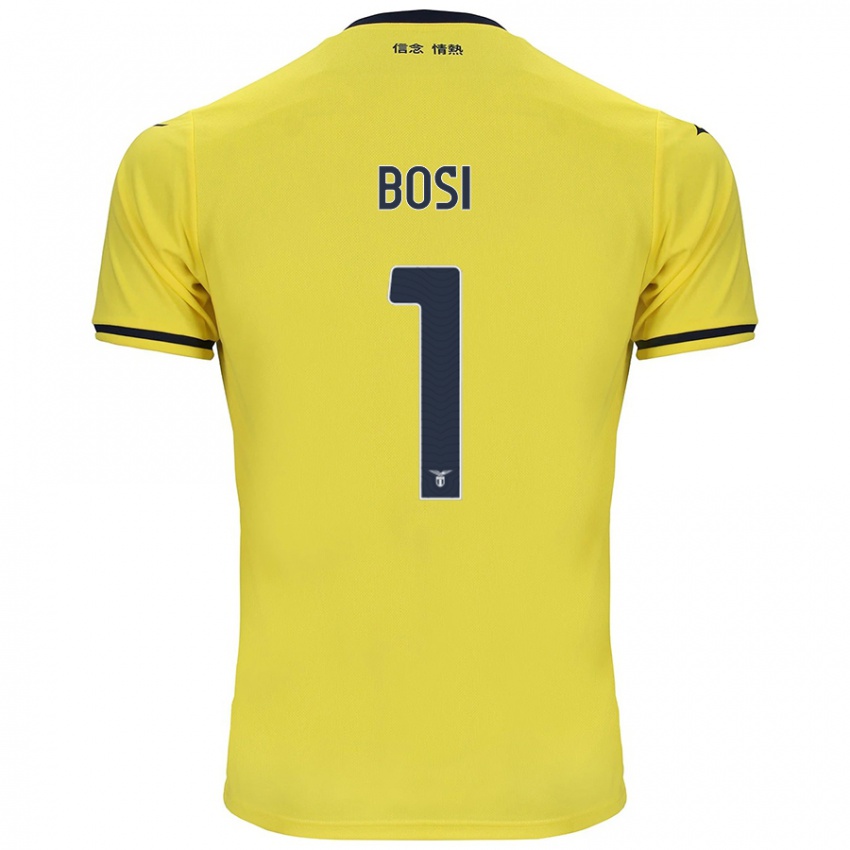 Criança Camisola Gioele Bosi #1 Amarelo Alternativa 2024/25 Camisa Brasil