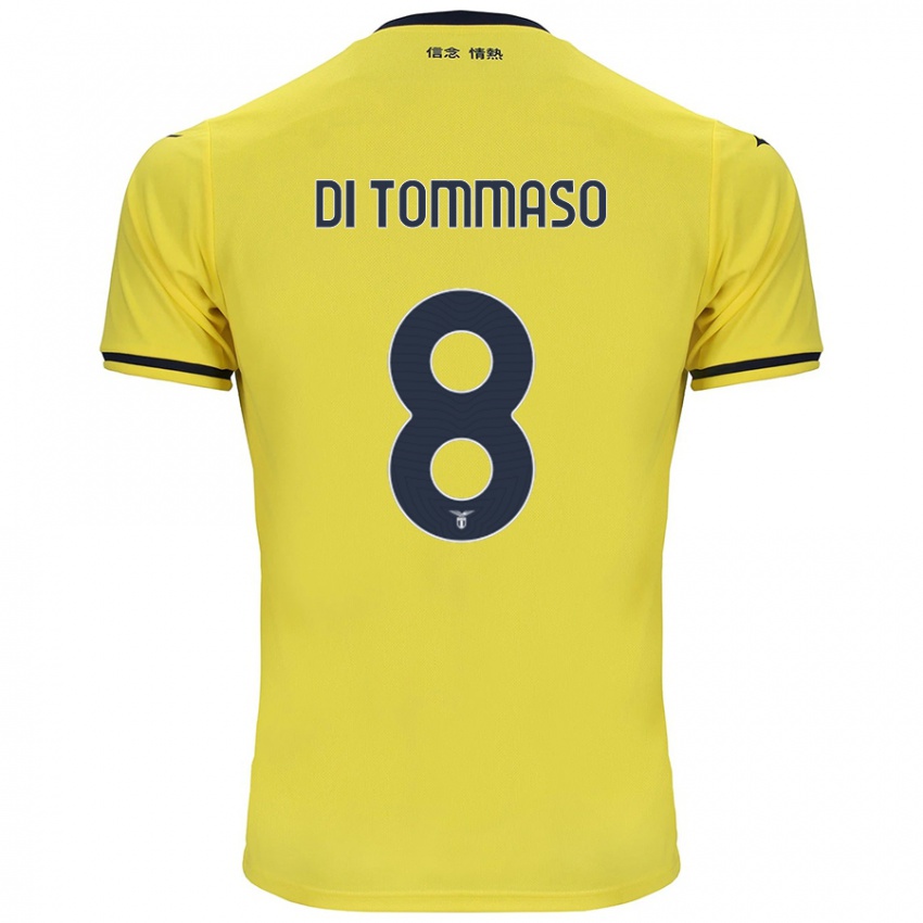 Criança Camisola Leonardo Di Tommaso #8 Amarelo Alternativa 2024/25 Camisa Brasil