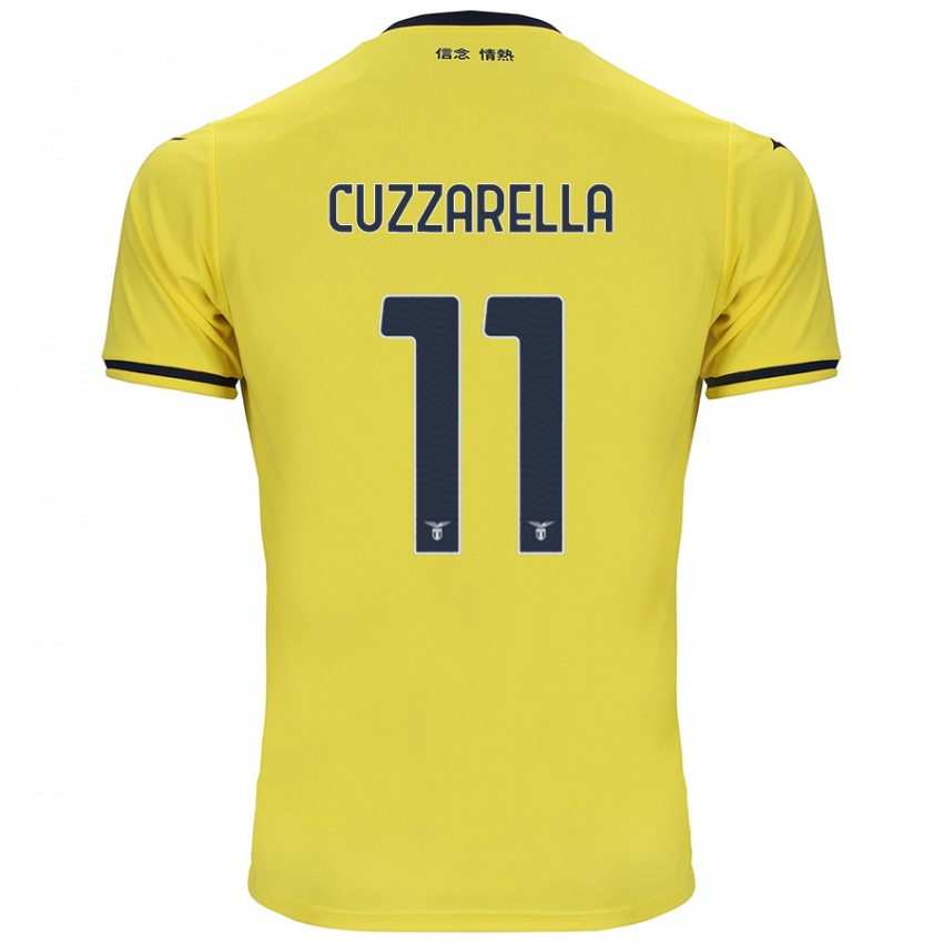 Criança Camisola Cristian Cuzzarella #11 Amarelo Alternativa 2024/25 Camisa Brasil