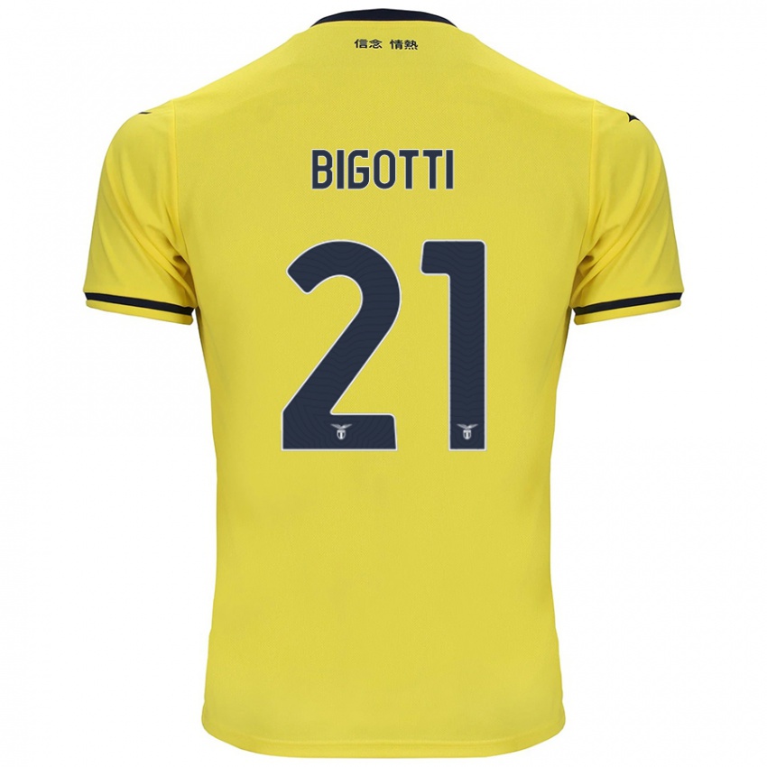 Criança Camisola Massimo Bigotti #21 Amarelo Alternativa 2024/25 Camisa Brasil