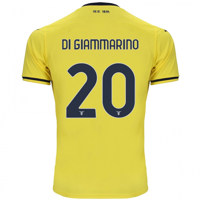 Criança Camisola Virginia Di Giammarino #20 Amarelo Alternativa 2024/25 Camisa Brasil