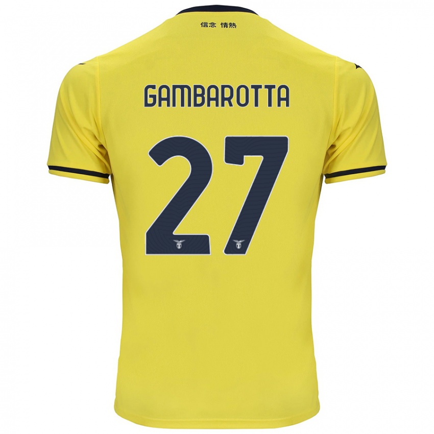 Criança Camisola Margot Gambarotta #27 Amarelo Alternativa 2024/25 Camisa Brasil