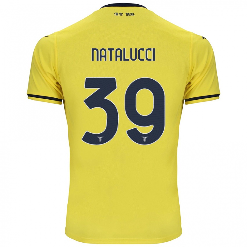 Criança Camisola Serena Natalucci #39 Amarelo Alternativa 2024/25 Camisa Brasil