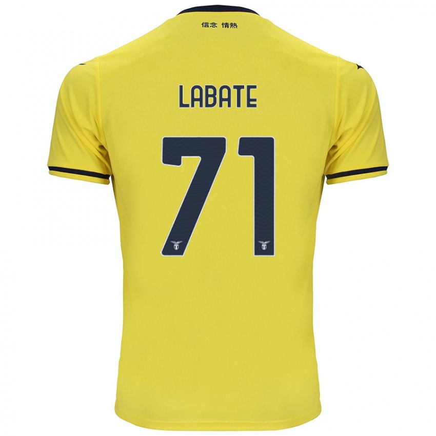 Criança Camisola Camilla Labate #71 Amarelo Alternativa 2024/25 Camisa Brasil