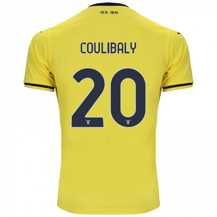 Criança Camisola Larsson Coulibaly #20 Amarelo Alternativa 2024/25 Camisa Brasil