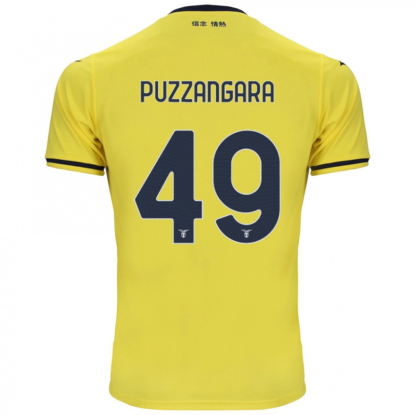 Criança Camisola Angelo Antonio Puzzangara #49 Amarelo Alternativa 2024/25 Camisa Brasil