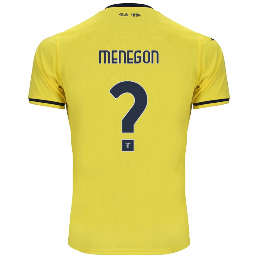 Criança Camisola Riccardo Menegon #0 Amarelo Alternativa 2024/25 Camisa Brasil