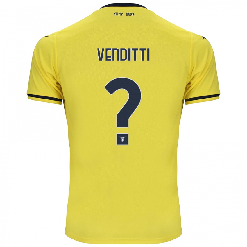 Criança Camisola Pietro Venditti #0 Amarelo Alternativa 2024/25 Camisa Brasil