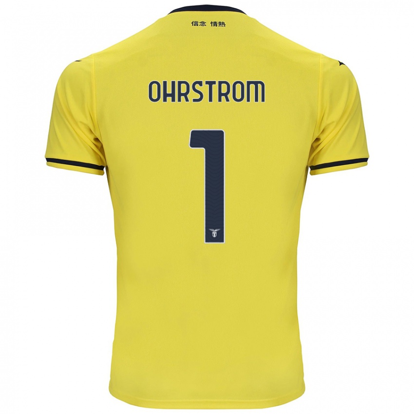 Criança Camisola Stephanie Ohrstrom #1 Amarelo Alternativa 2024/25 Camisa Brasil