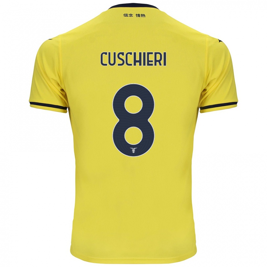 Criança Camisola Rachel Cuschieri #8 Amarelo Alternativa 2024/25 Camisa Brasil