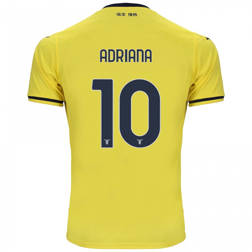 Criança Camisola Adriana Martín Santamaría #10 Amarelo Alternativa 2024/25 Camisa Brasil