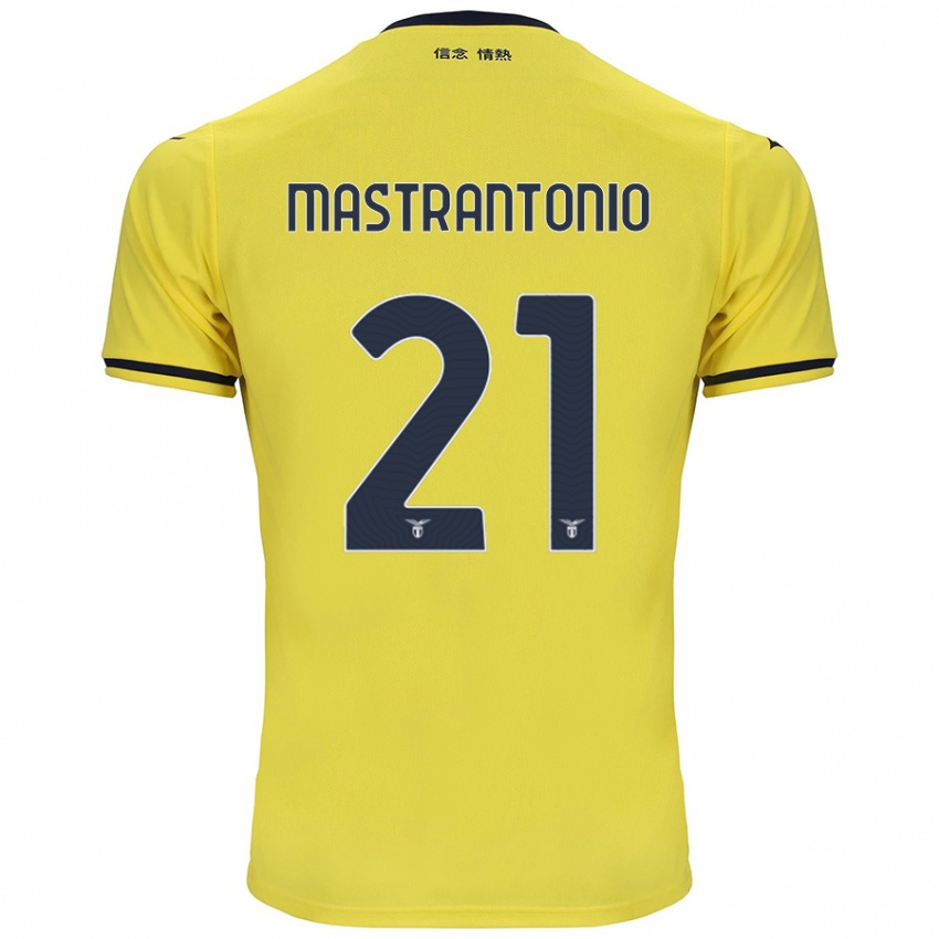 Criança Camisola Ella Mastrantonio #21 Amarelo Alternativa 2024/25 Camisa Brasil