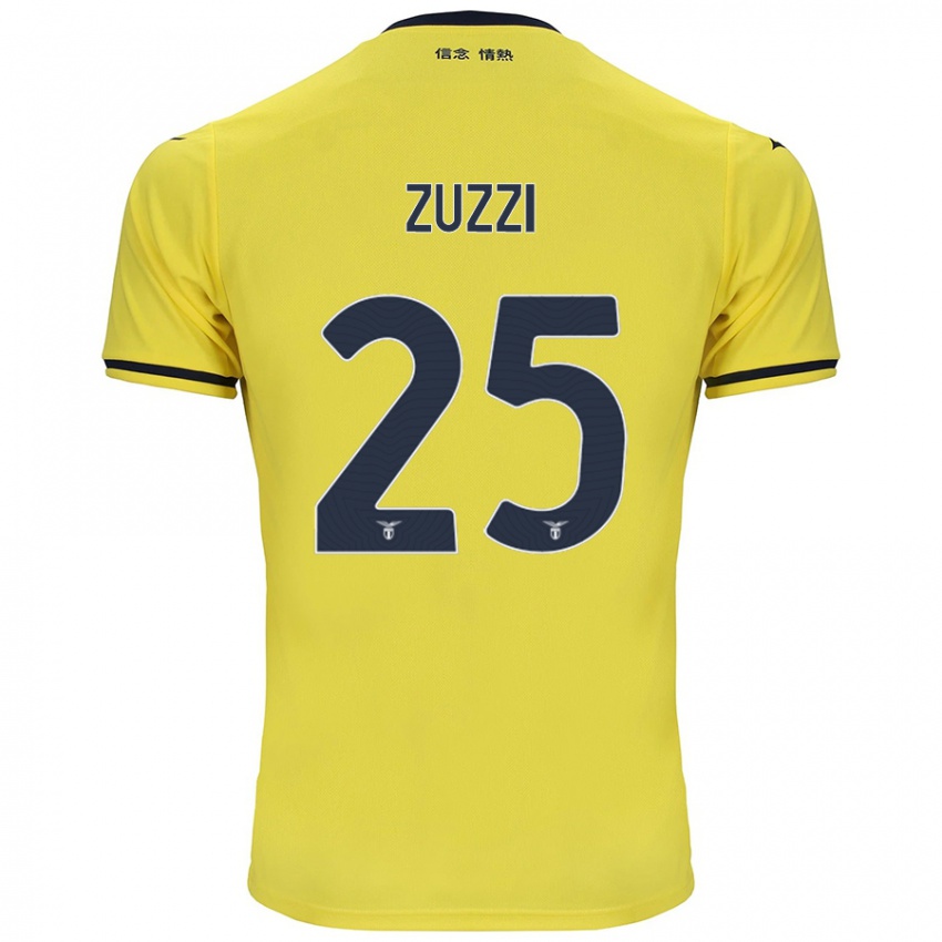 Criança Camisola Giorgia Zuzzi #25 Amarelo Alternativa 2024/25 Camisa Brasil