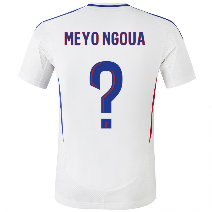 Homem Camisola Bryan Meyo Ngoua #0 Azul Branco Principal 2024/25 Camisa Brasil