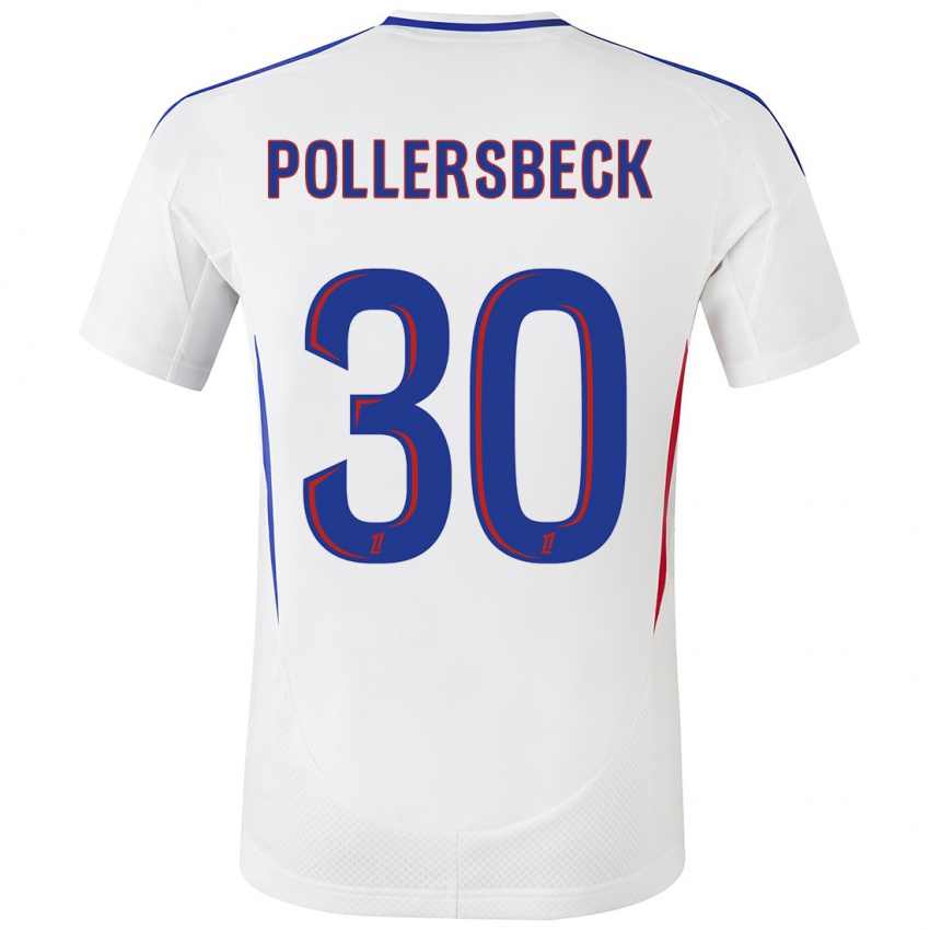 Homem Camisola Julian Pollersbeck #30 Azul Branco Principal 2024/25 Camisa Brasil