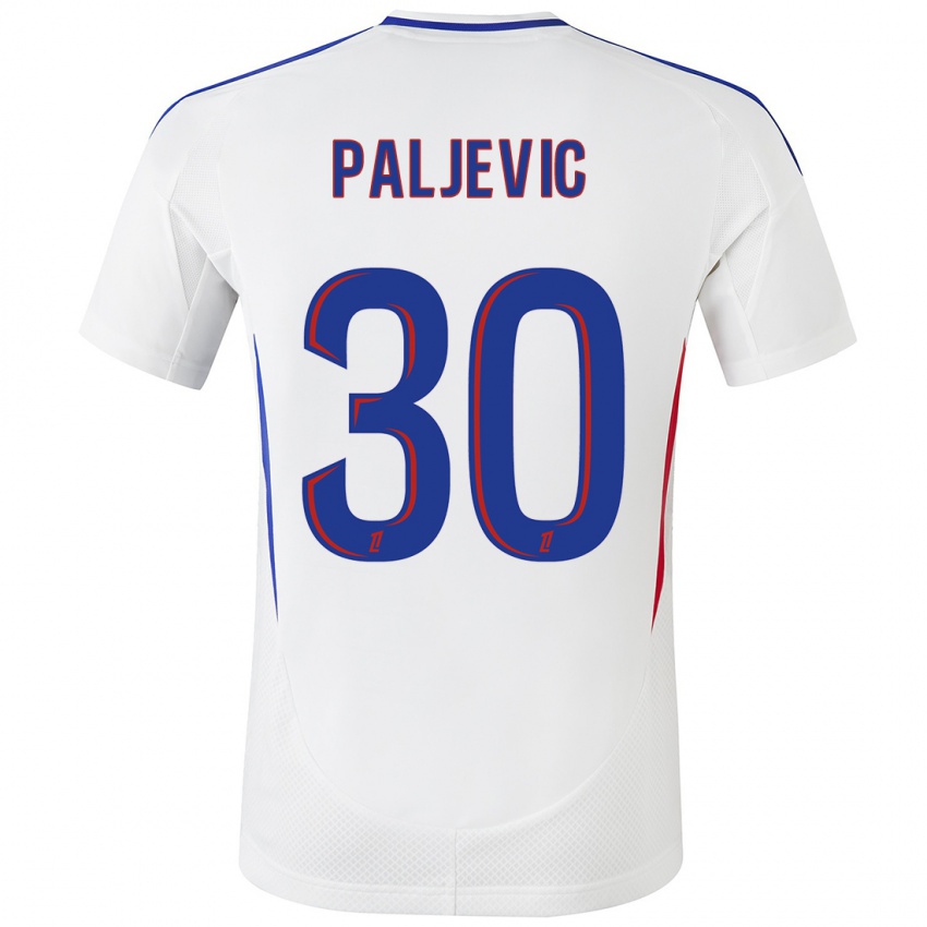 Homem Camisola Alyssia Paljevic #30 Azul Branco Principal 2024/25 Camisa Brasil