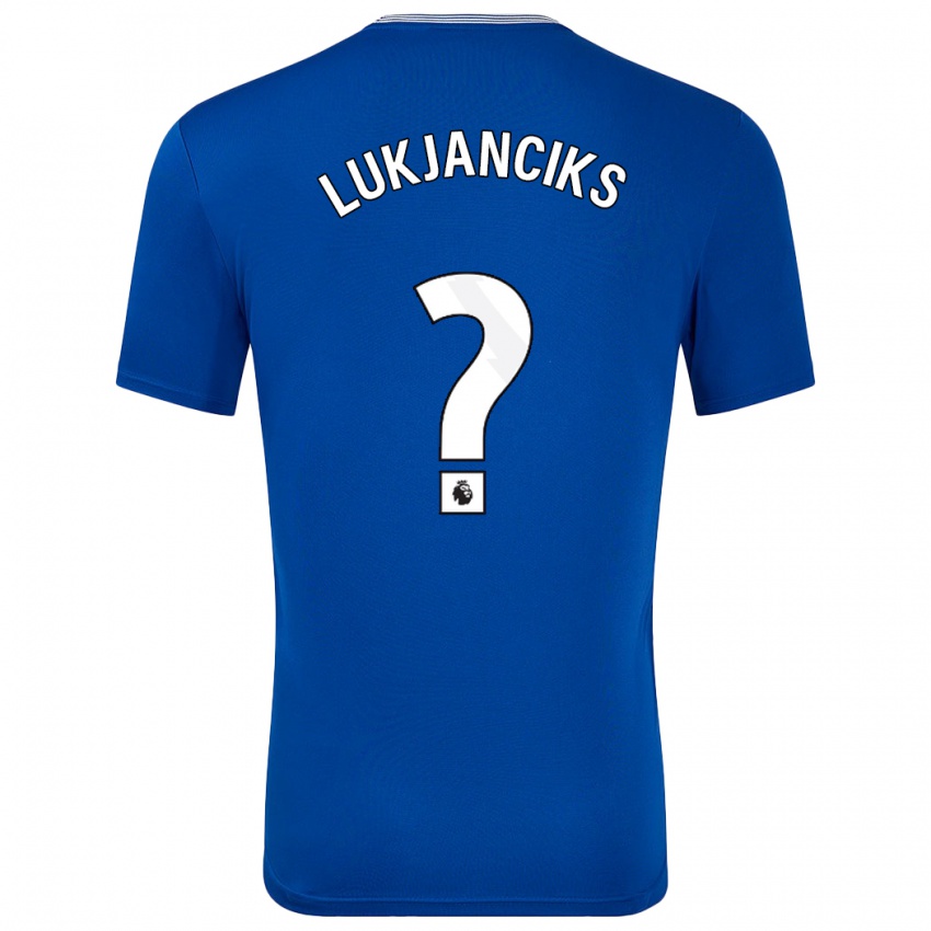 Homem Camisola Douglass Lukjanciks #0 Azul Com Principal 2024/25 Camisa Brasil