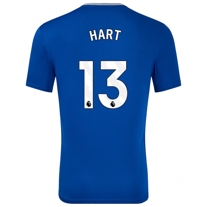 Homem Camisola Libby Hart #13 Azul Com Principal 2024/25 Camisa Brasil