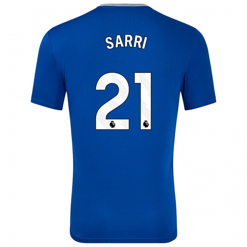 Homem Camisola Veatriki Sarri #21 Azul Com Principal 2024/25 Camisa Brasil