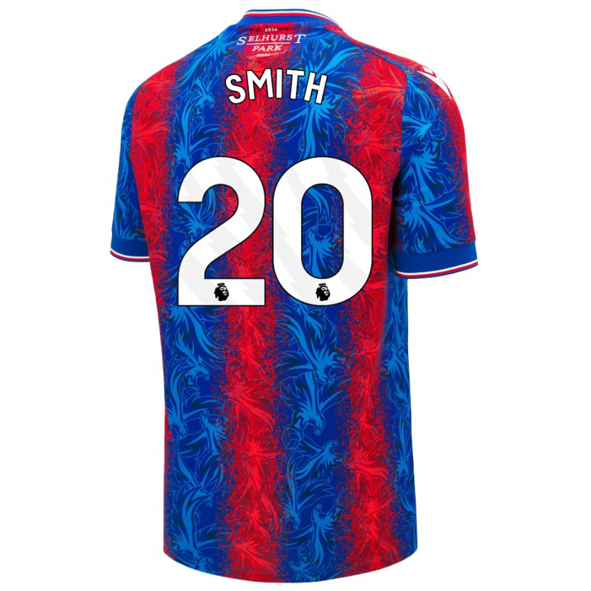 Homem Camisola Hope Smith #20 Listras Azul Vermelha Principal 2024/25 Camisa Brasil