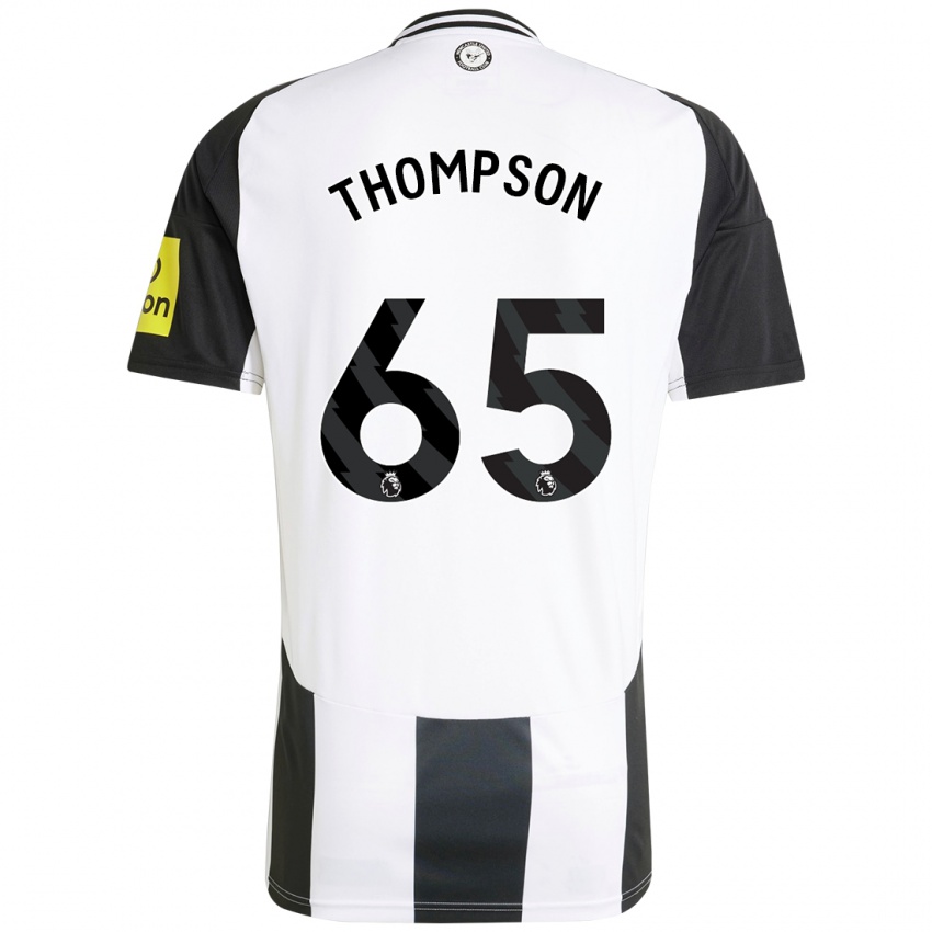 Homem Camisola Ciaran Thompson #65 Preto Branco Principal 2024/25 Camisa Brasil