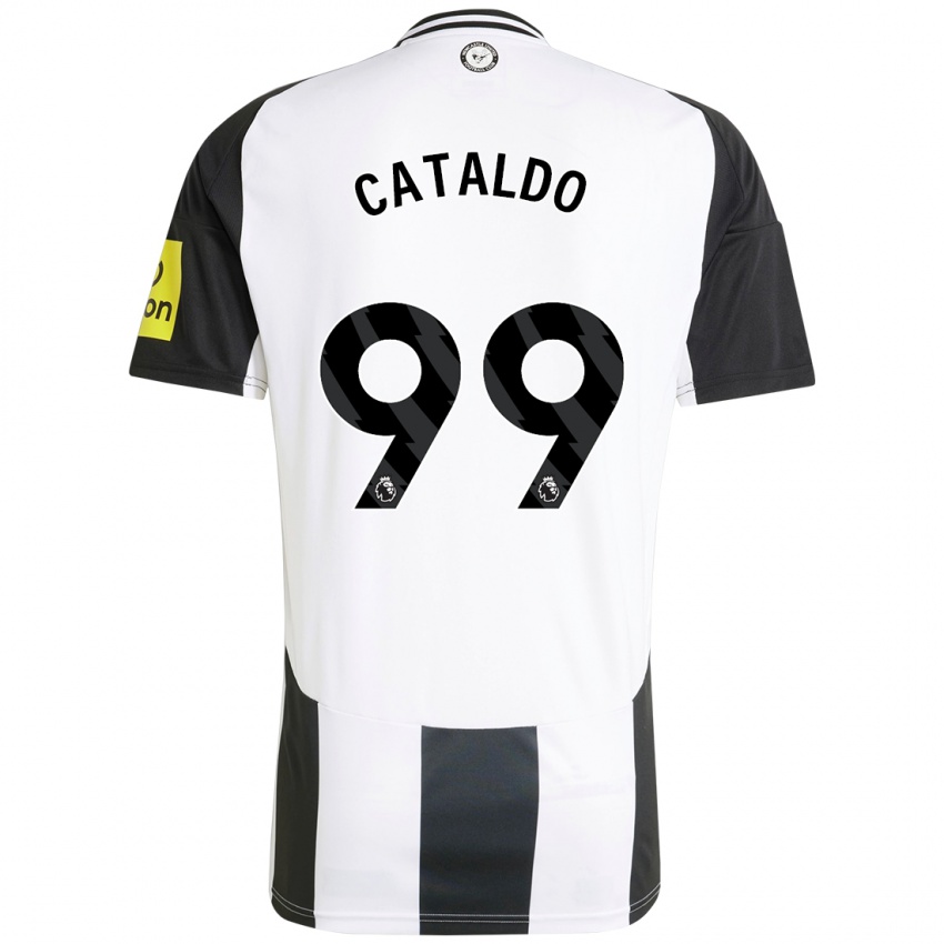 Homem Camisola Lia Cataldo #99 Preto Branco Principal 2024/25 Camisa Brasil