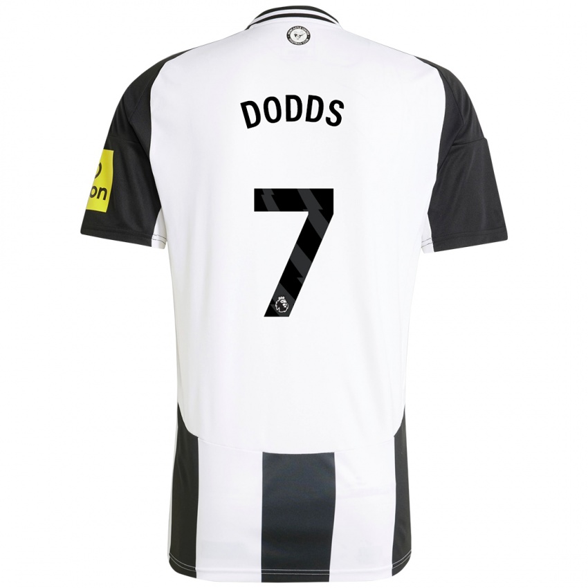 Homem Camisola Tyler Dodds #7 Preto Branco Principal 2024/25 Camisa Brasil