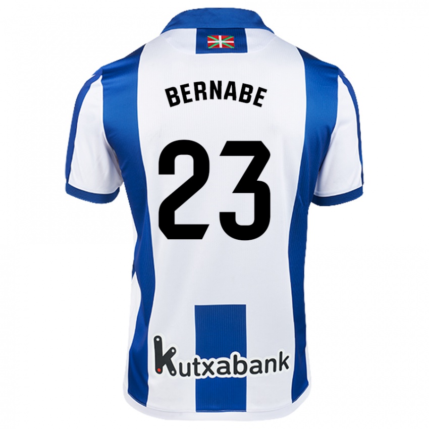 Homem Camisola Alejandra Bernabé De Santiago #23 Azul Branco Principal 2024/25 Camisa Brasil