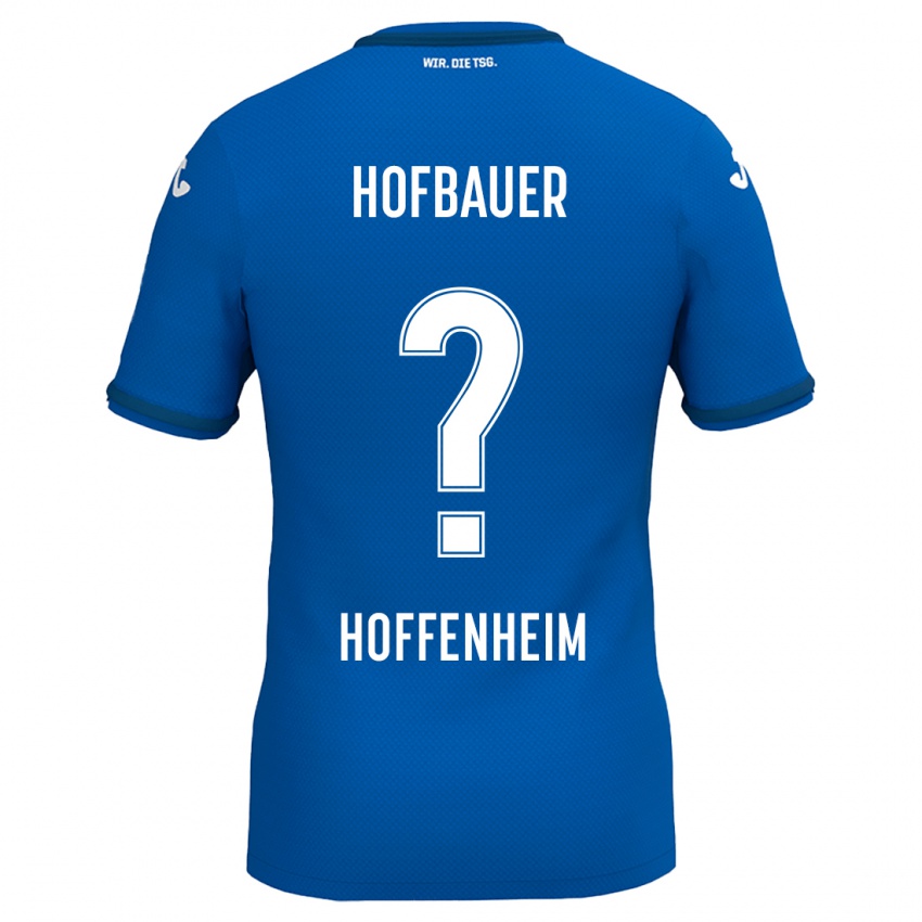 Homem Camisola Anton Hofbauer #0 Azul Real Principal 2024/25 Camisa Brasil