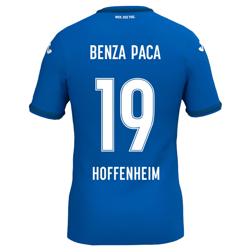 Homem Camisola Lynes Benza Paca #19 Azul Real Principal 2024/25 Camisa Brasil