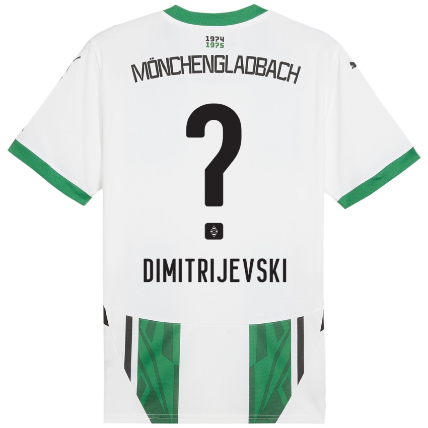 Homem Camisola Maximilian Dimitrijevski #0 Verde Branco Principal 2024/25 Camisa Brasil