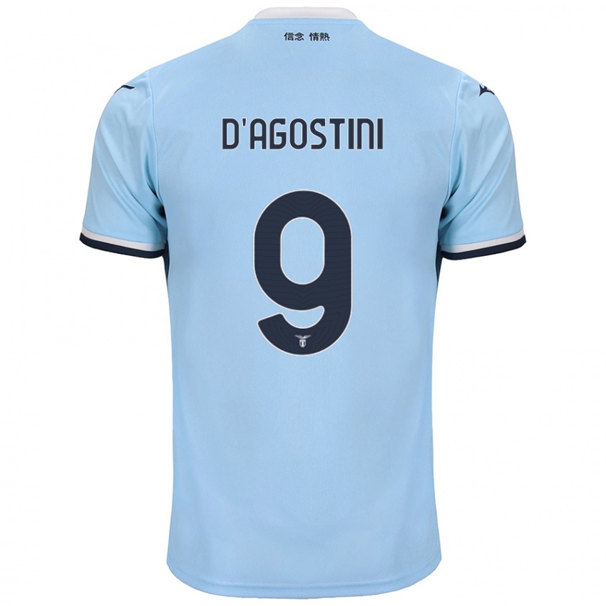 Homem Camisola Lorenzo D'agostini #9 Azul Principal 2024/25 Camisa Brasil